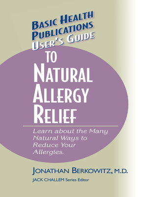 cover image of User's Guide to Natural Allergy Relief